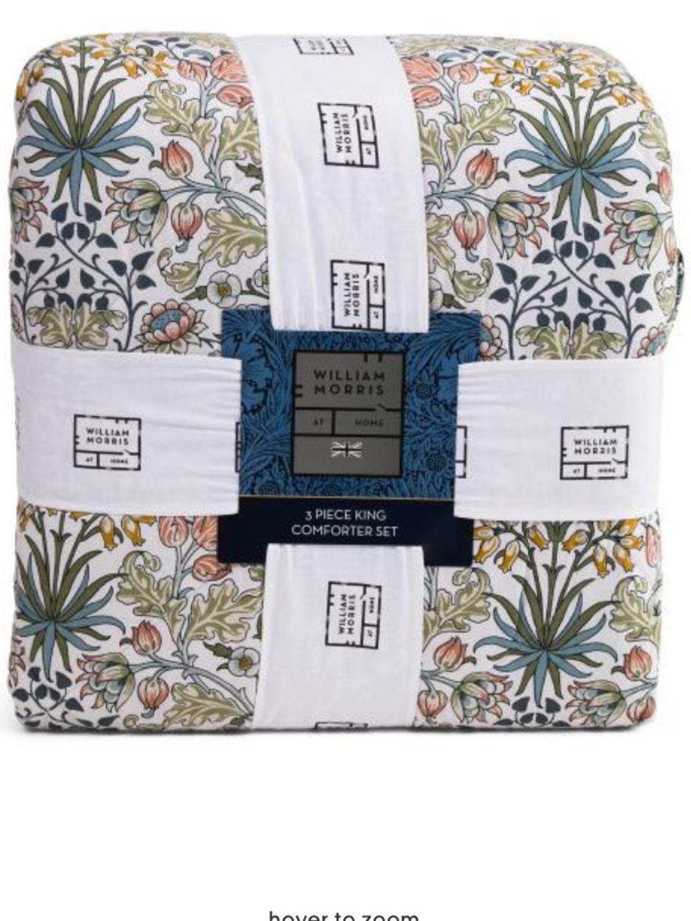 William Morris Floral Comforter Set